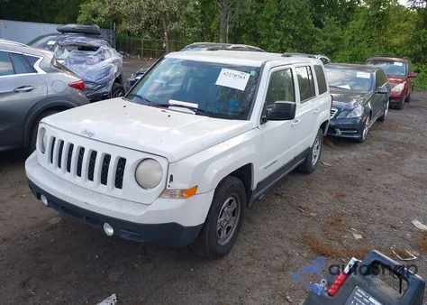 2015 Jeep Patriot Sport из США, поврежденный, VIN 1C4NJPBB7FD372107